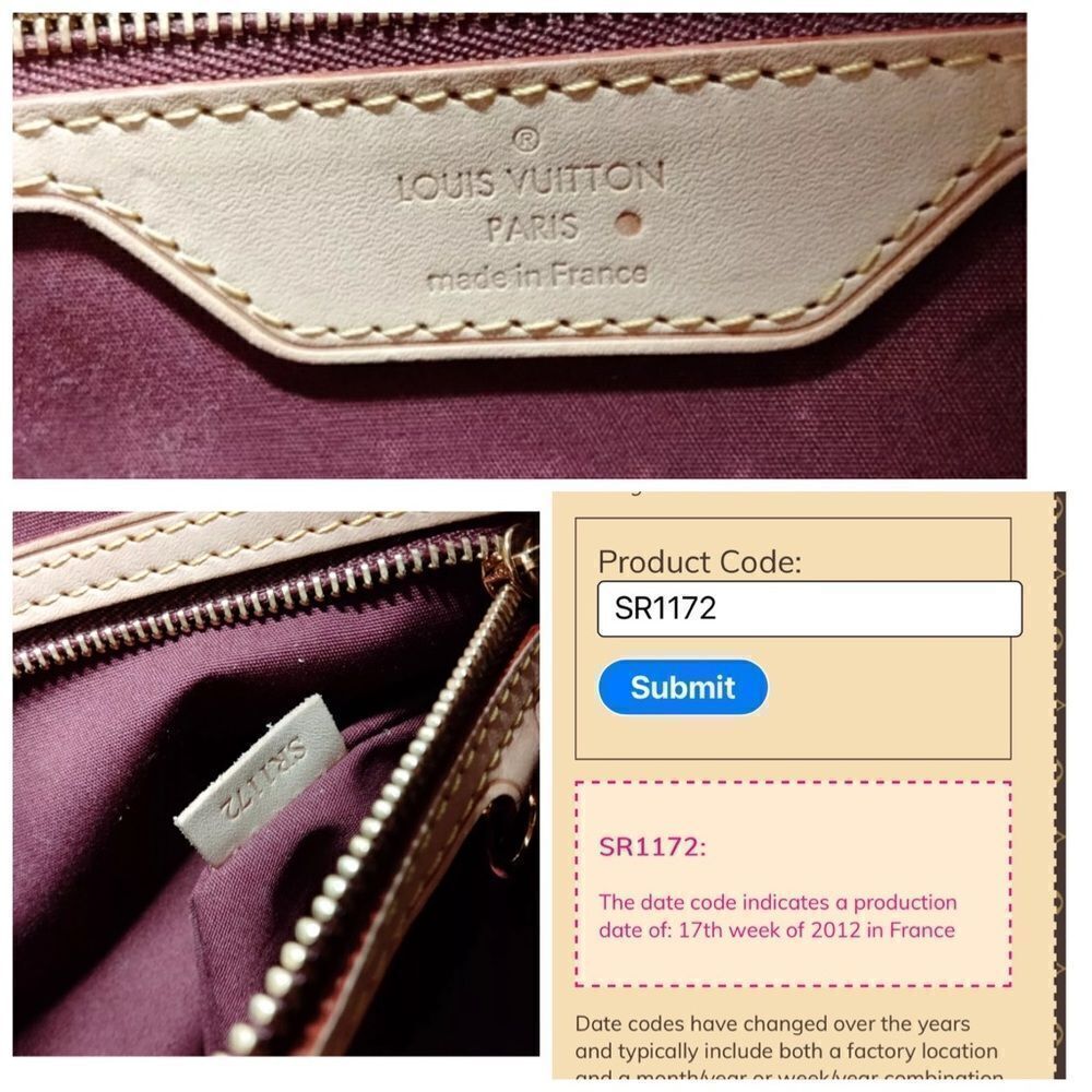 BEAUTIFUL LOUIS VUITTON Vernis Brea 2Way GM Bag 💼 Purple - Picture 7 of 17